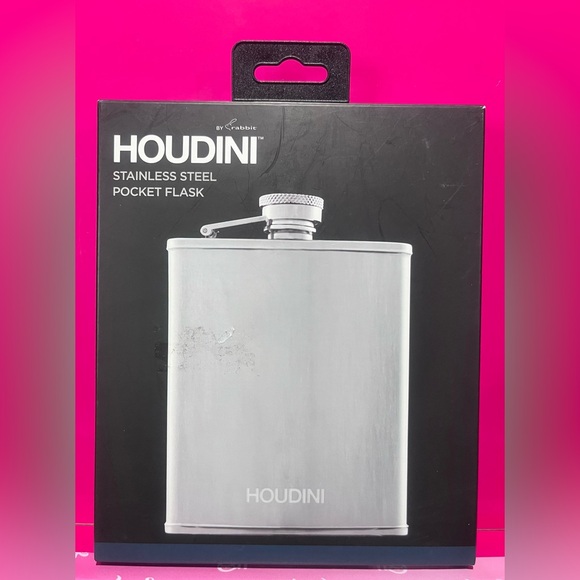Houdini Stainless Steel Flask - Picture 1 of 2